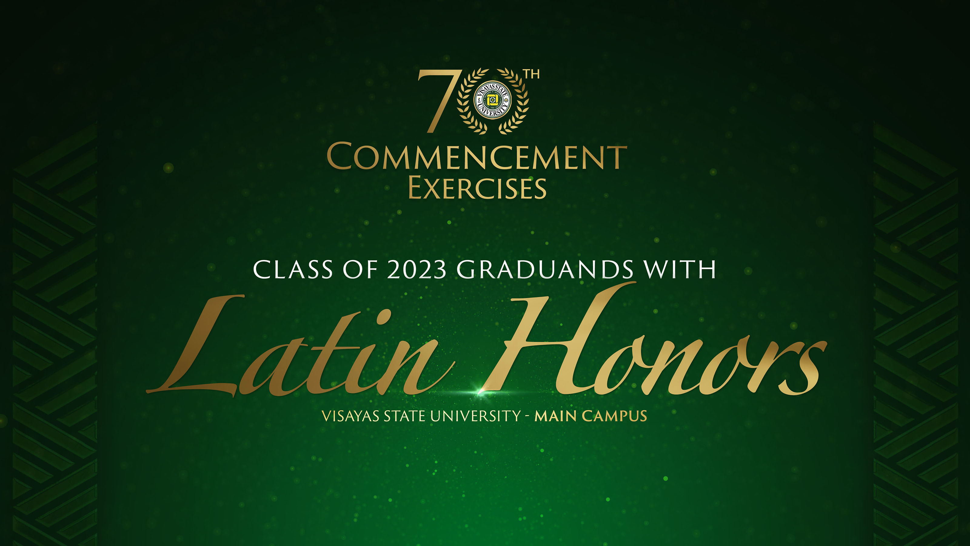 2023 Latin Honors List