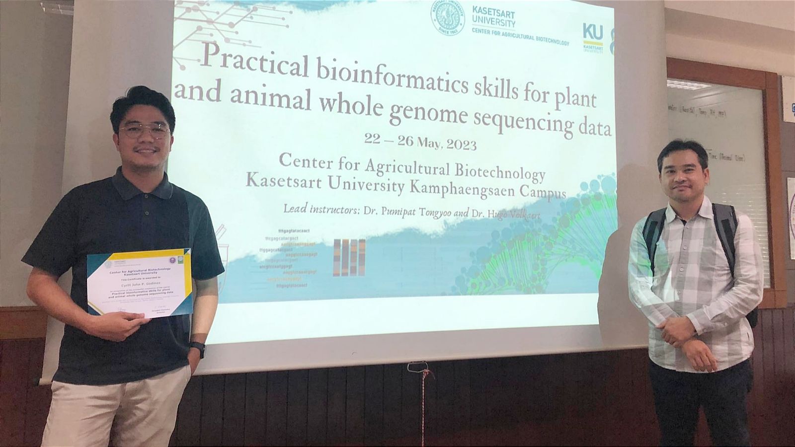 Bioinformatics training