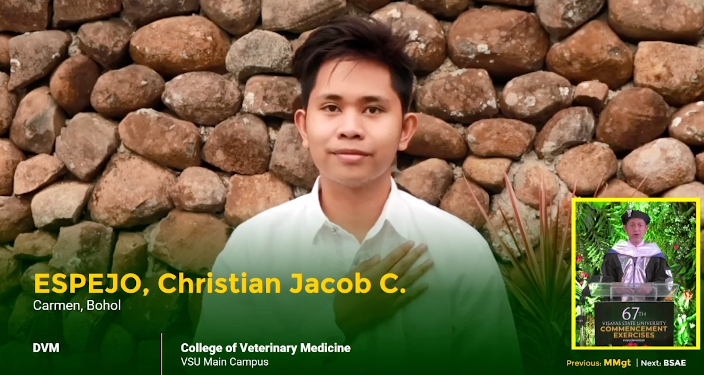 Dr. Christian Jacob C. Espejo