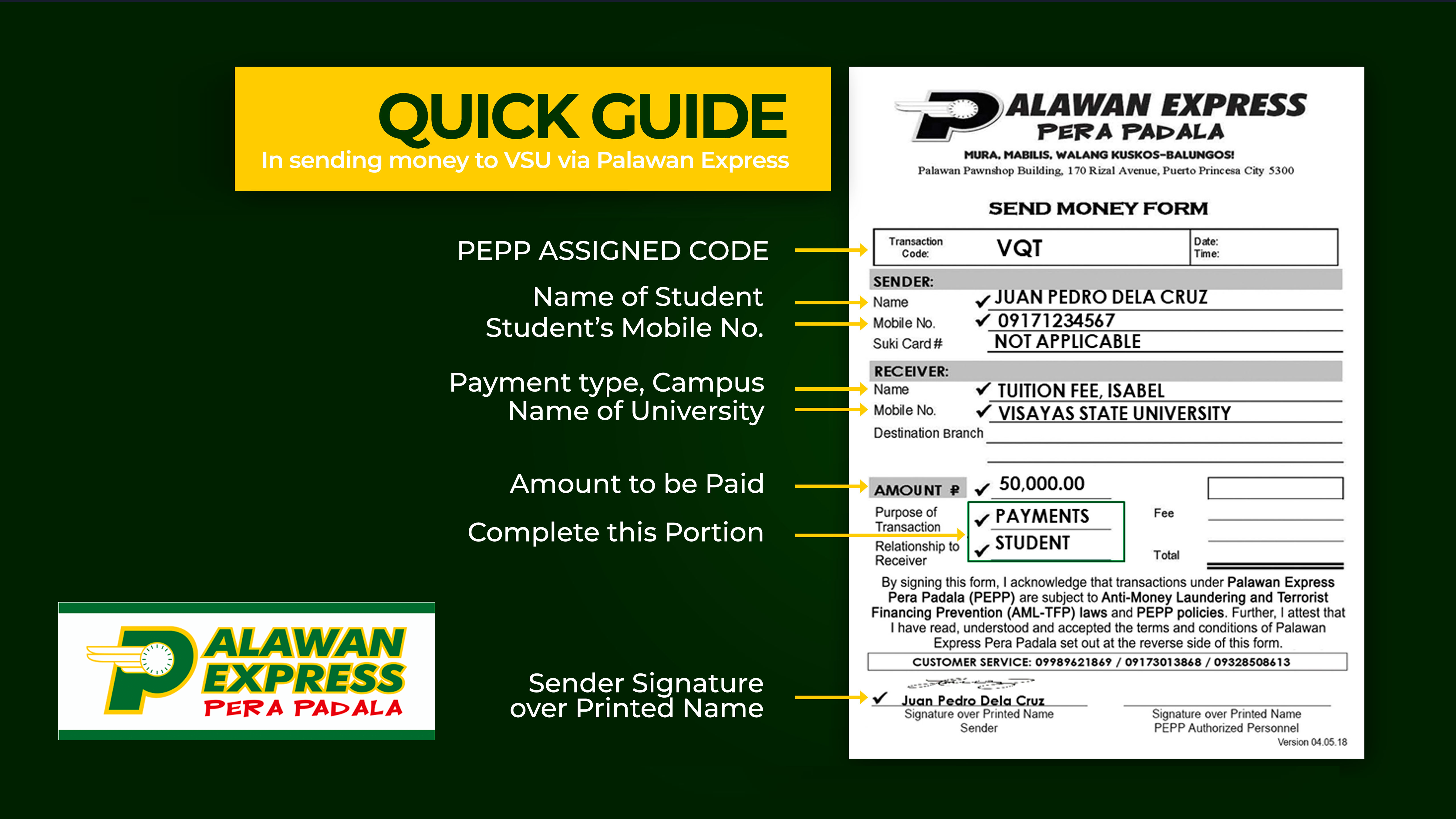 Palawan VSU Enrollment 2021-2022 2nd semester