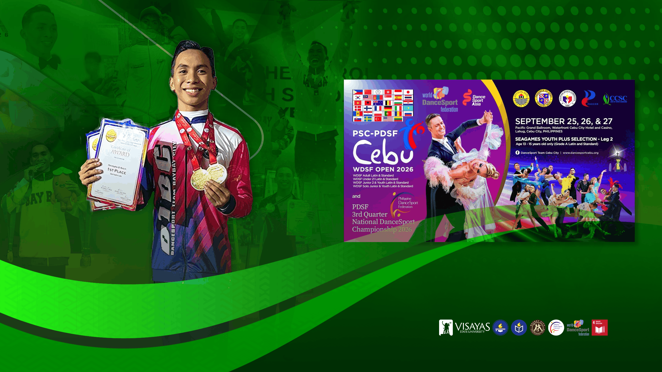 From semifinalist to gold medalist: VSU freshman rises in dancesport