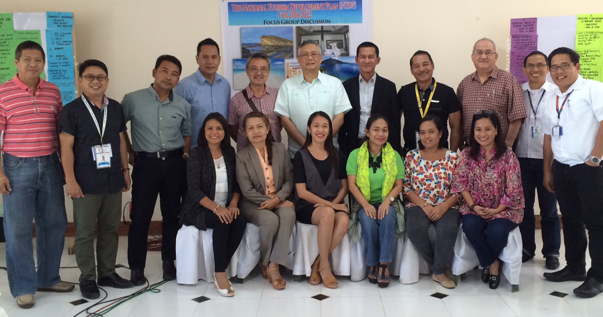 VSU team led by President Tulin participated in the discussion to improve tourism in Northwest Leyte.
