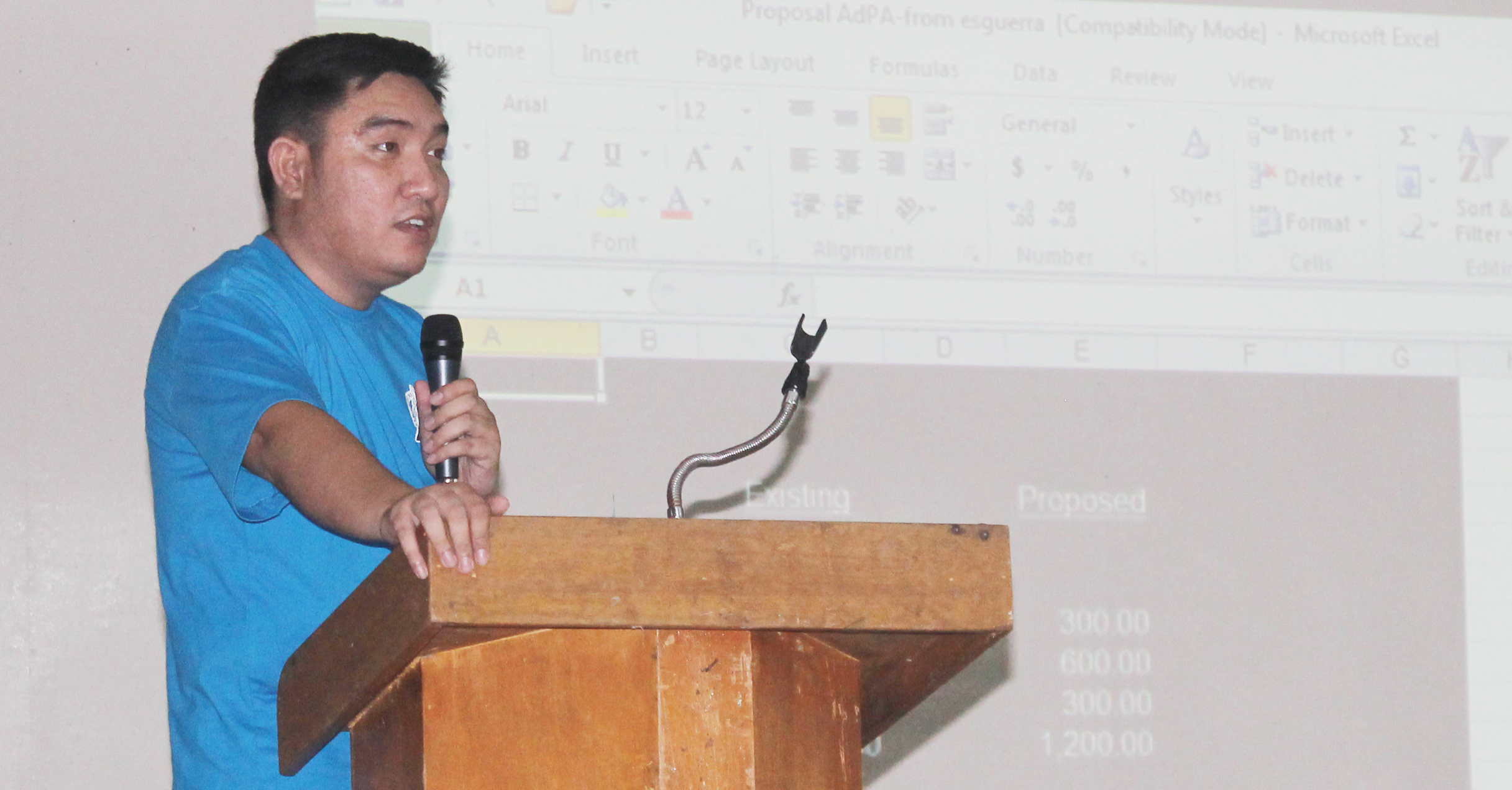 Atty. Rysan S. Guinocor giving some updates of the association during the ADPA General Assembly.
