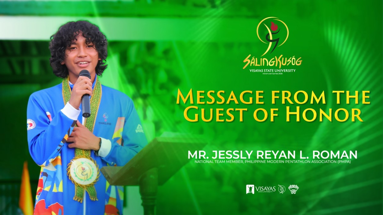 Salingkusog 2026 | Message from the Guest of Honor