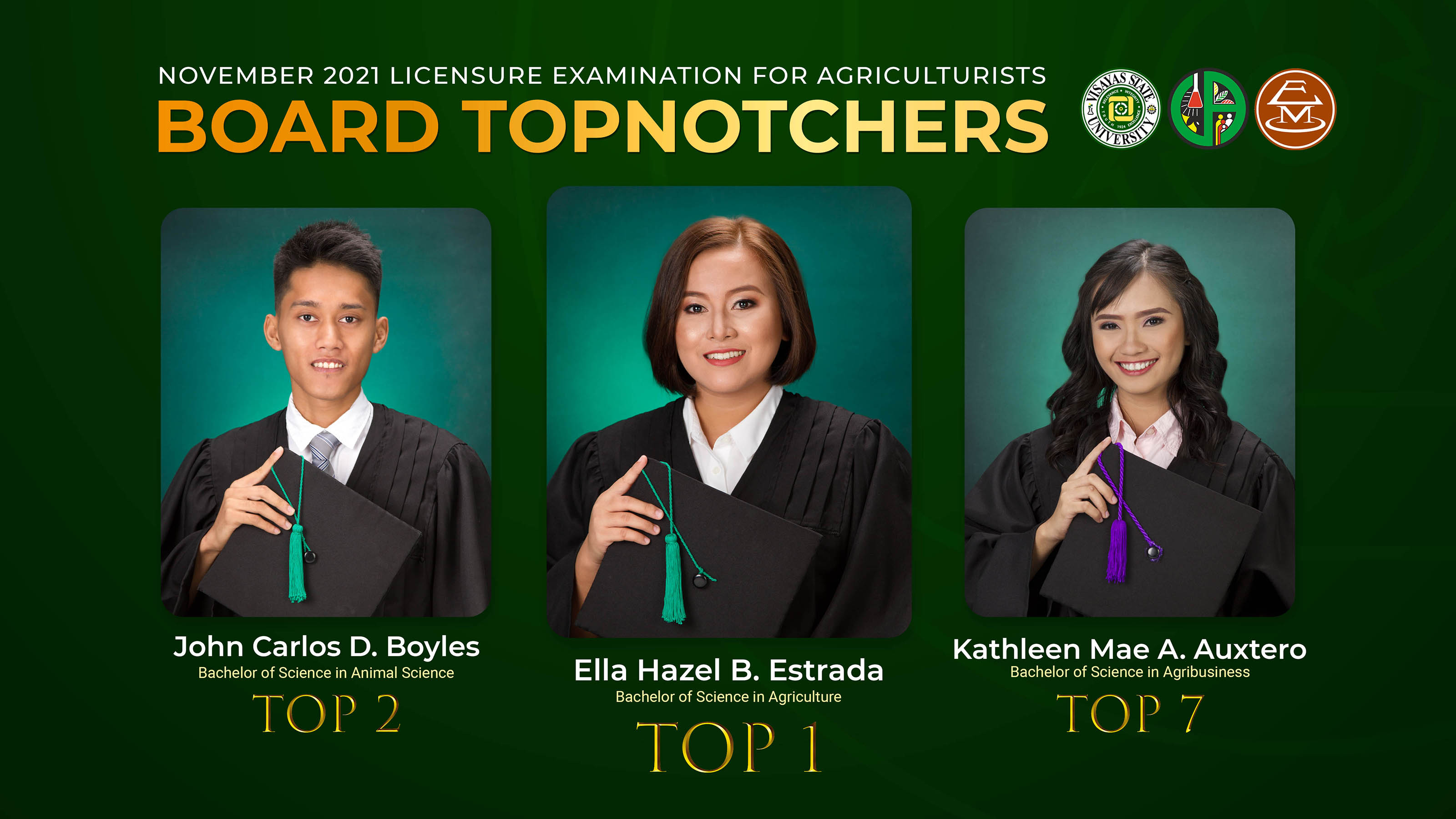 2021 VSU LEA Topnotchers