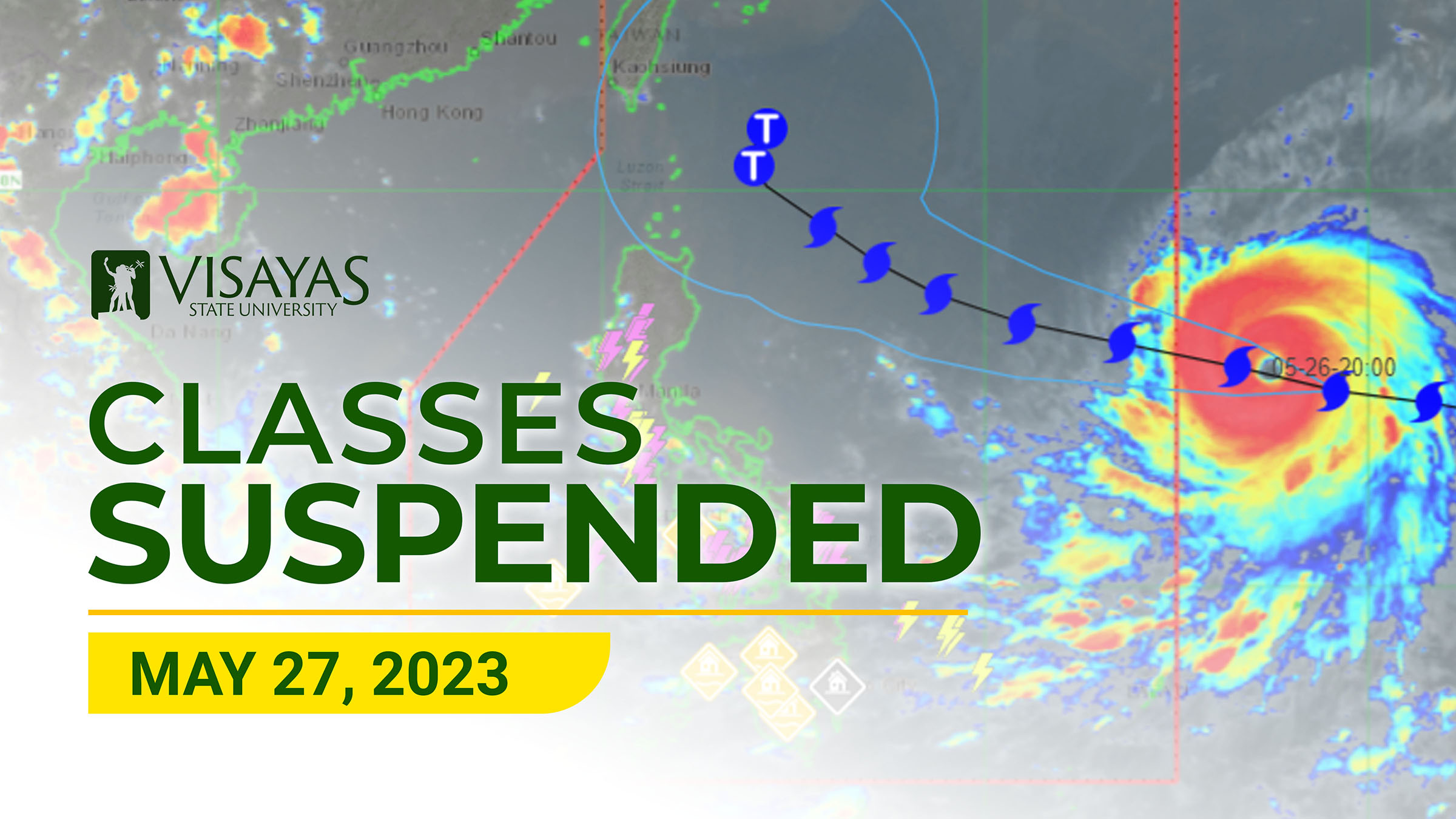 VSU President suspends weekend classes due to Super Typhoon Mawar