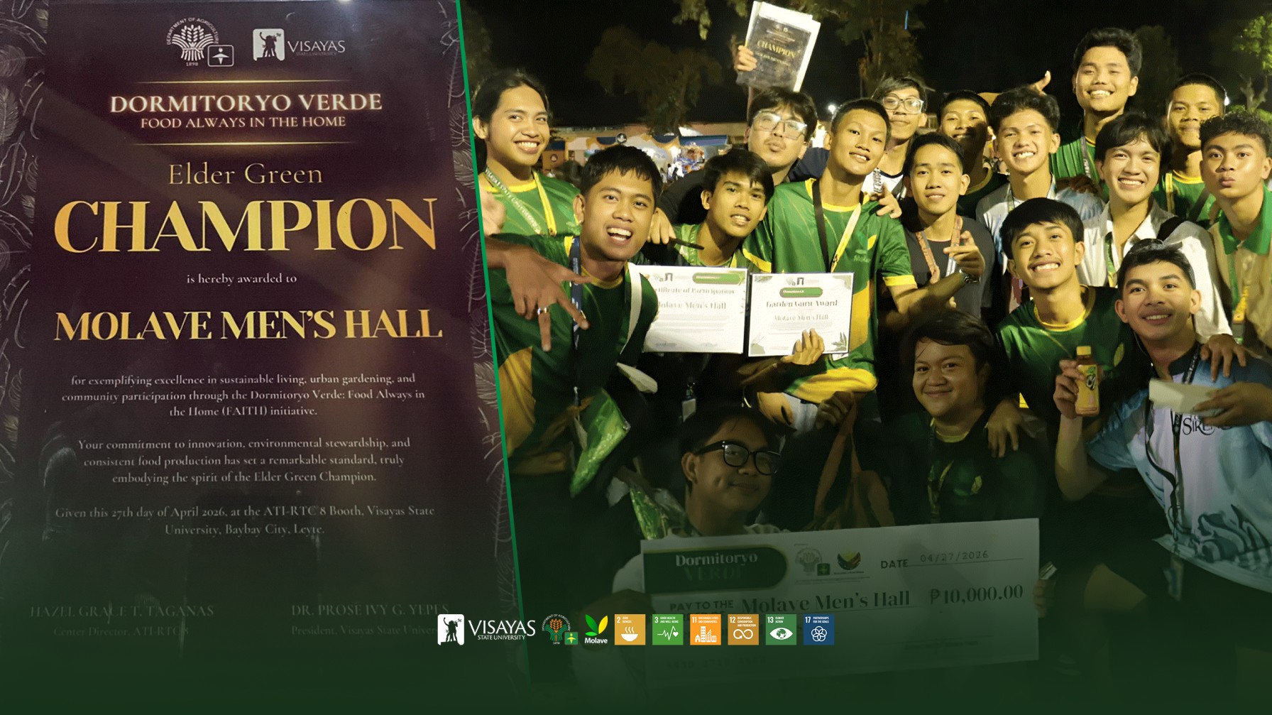 GlobalGreen-Molave-Mens-Hall-rises-as-ATI-8-Dormitoryo-Verde-champion