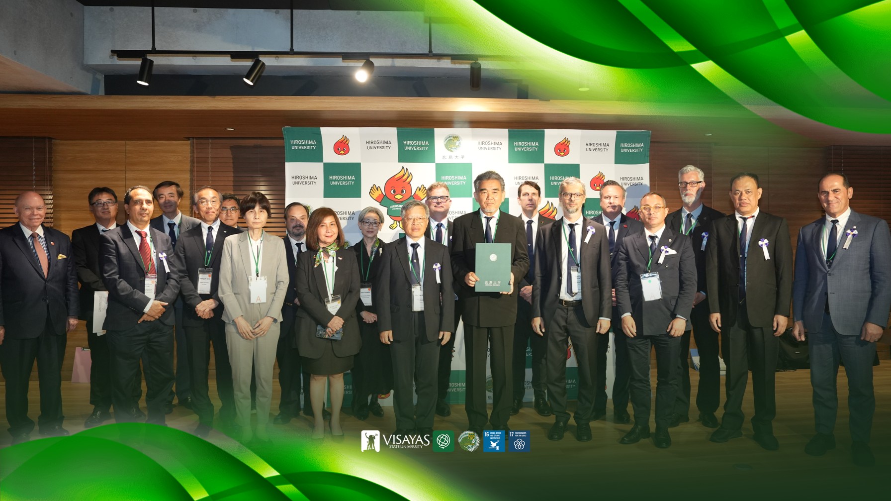 GoingGlobal VSU signs University Presidents for Peace Declaration in Hiroshima University Japan 2