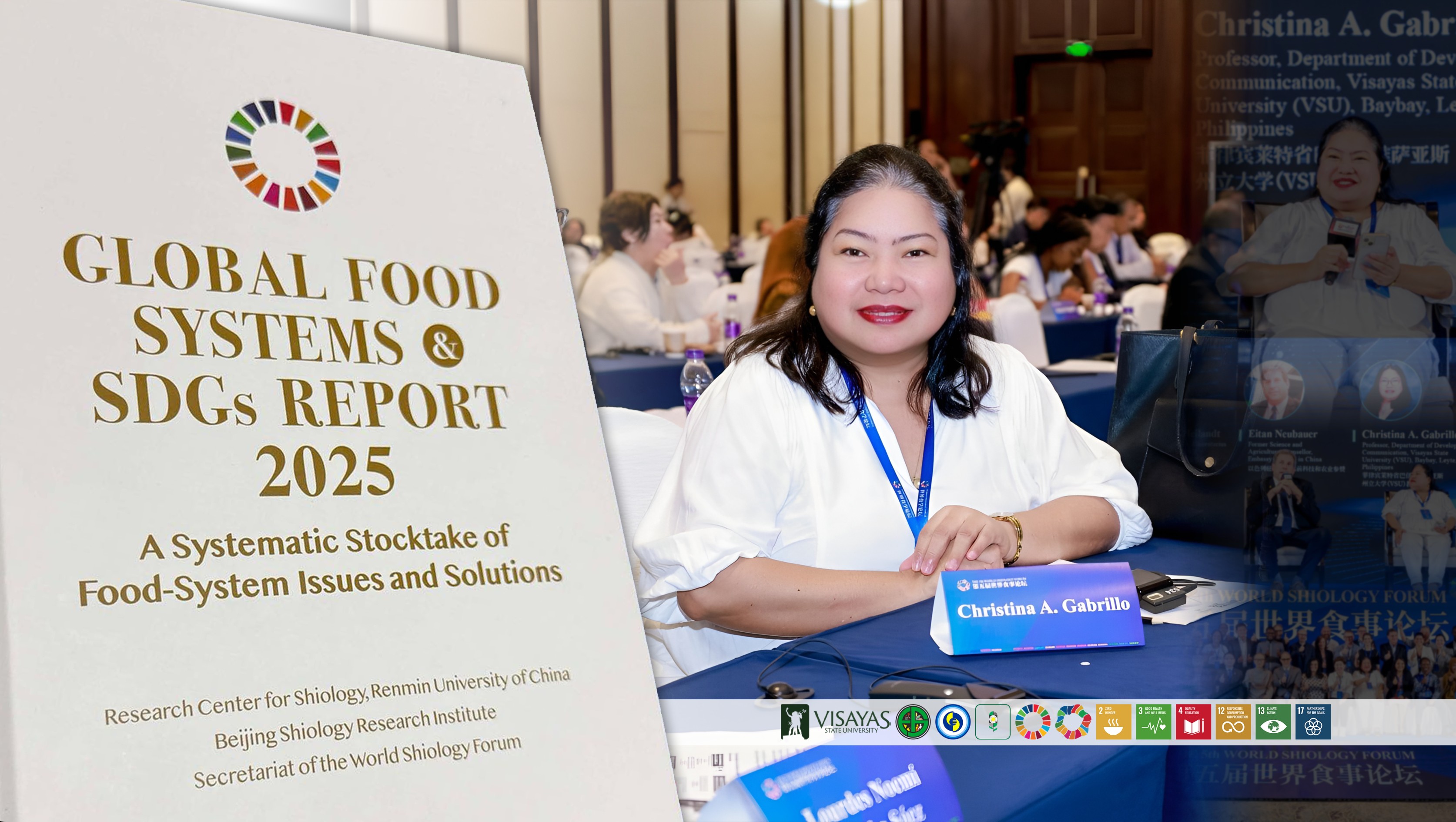 VSU-Devcom-prof-co-authors-Global-Food-Systems-bookbecomes-first-Filipina-delegate-to-World-Shiology-Forum