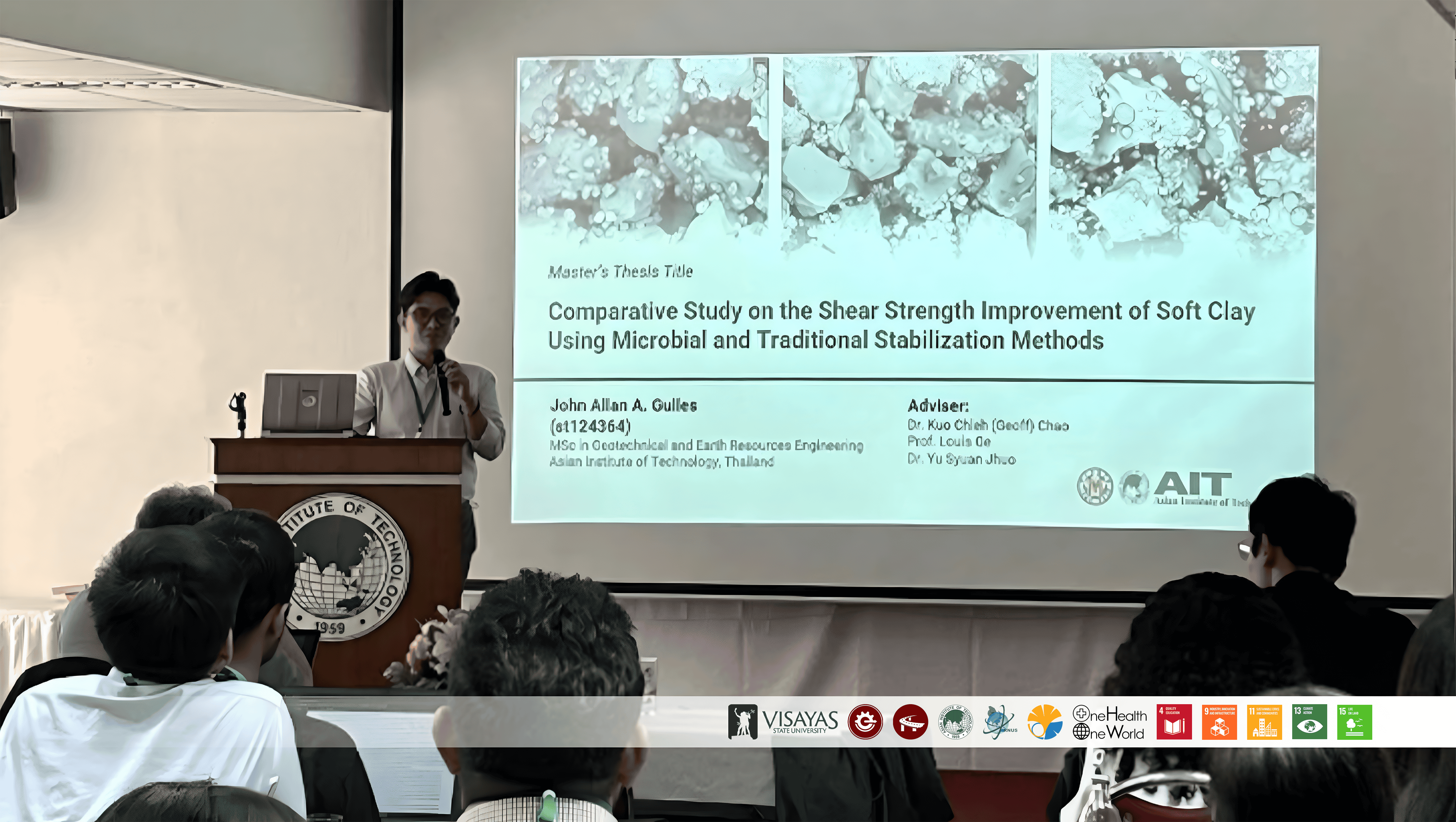 VSU Engr John Allan A Gulles wins Best Presentation at International Seminar on Sustainable Soil Innovation 2 