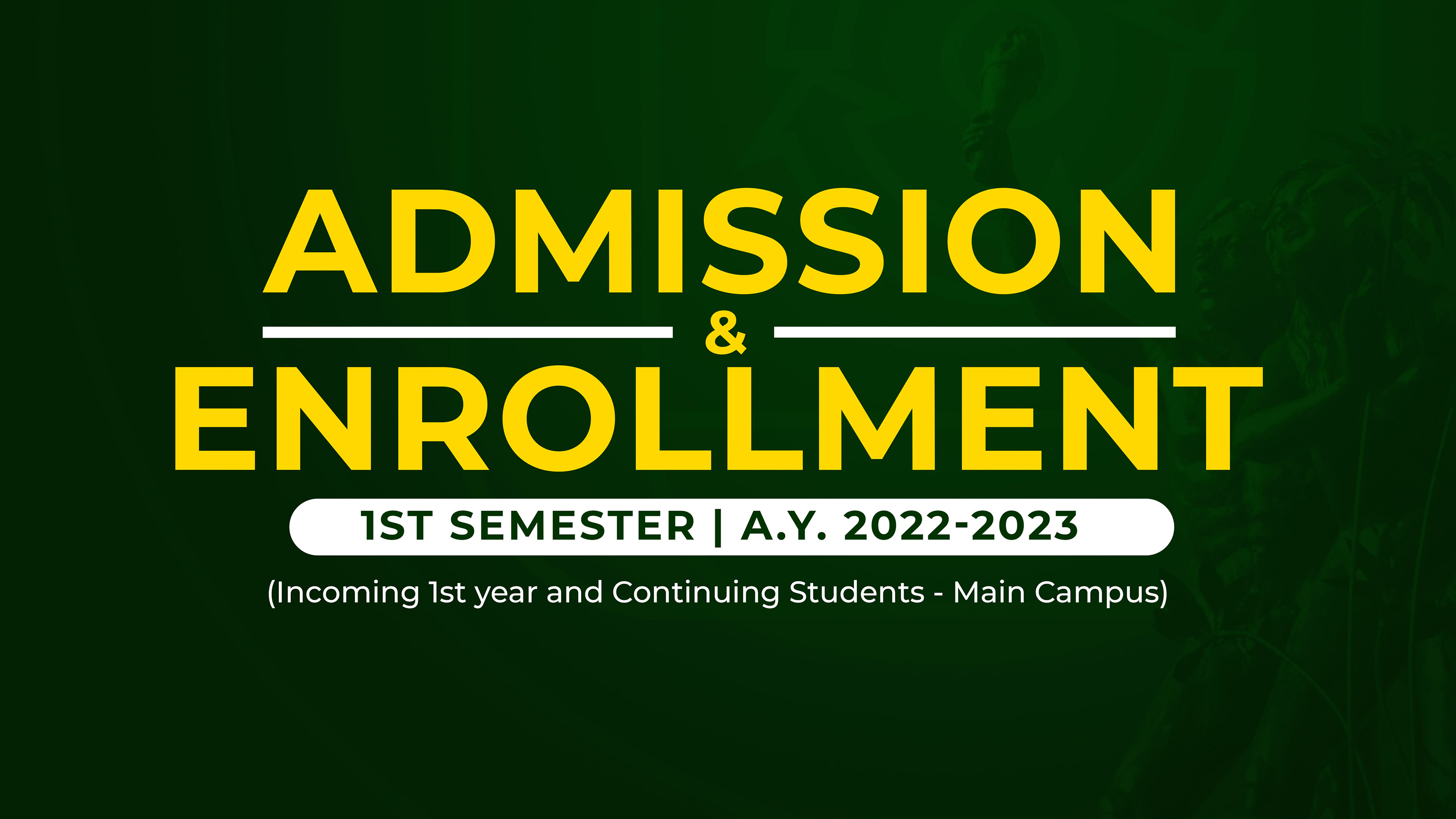 EnrollAtVSU Admission and Enrollment for 1st sem AY 2022-2023