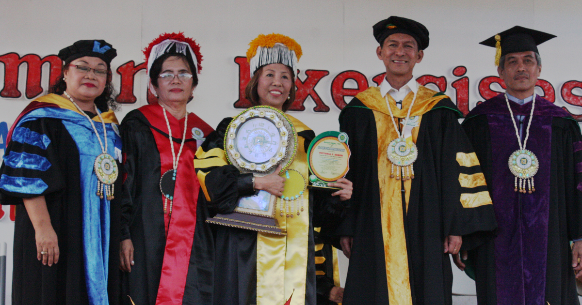 CSC-VIII Director Victoria Esber commended the graduates in her commencement address.